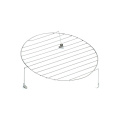 Round Grill Mesh Grid Flat Top With Feet